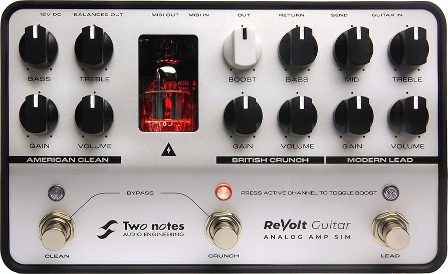 Two Notes Revolt Guitar アナログアンプシミュレーター